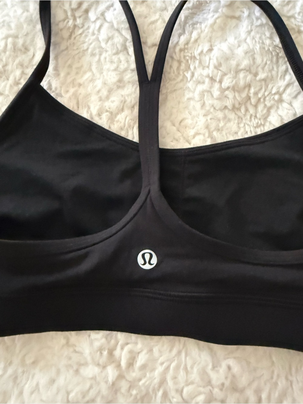lululemon athletica Black Thin-Strap Racerback Sports Bra - Picture 3 of 3
